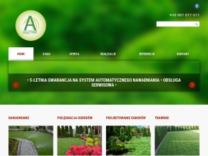 Systemy nawadniania ogrodu wykonuje Asztar
