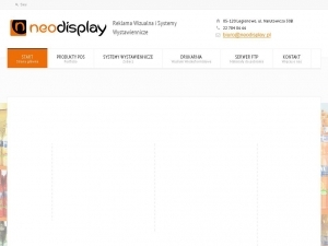 Standy reklamowe do prezentacji produktu